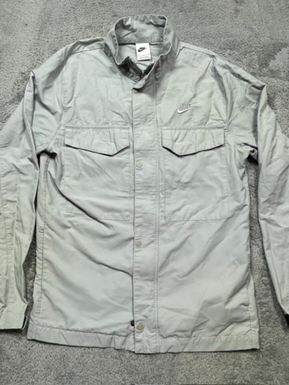 Nike Sportswear Jacket Men's M Gray M65 Woven Sport Utility 2021 CZ9922-077